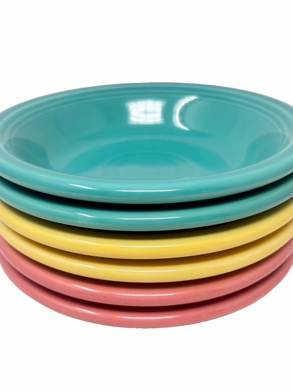 Set of 6 Fiesta Fiestaware Flamingo Fruit-Salsa Bowls 5.25”